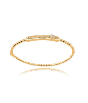 Bracelete Grace Amore Banhado a Ouro 18 K