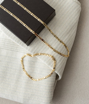 PULSEIRA MASC 3X1 BANHADO A OURO 18K