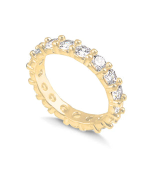 ANEL RIVIERA SKYLINE BANHADO A OURO 18K