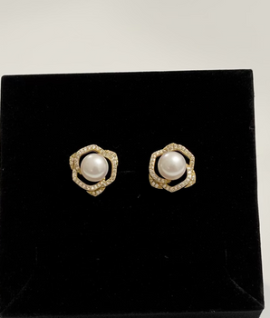 BRINCO ORQUÍDEA IMPERIAL BANHADO A OURO 18K