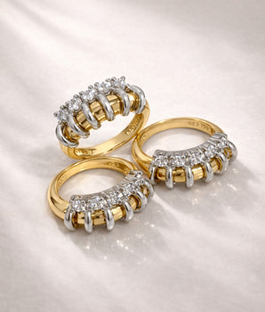 ANEL CHARLOTTE DUO BANHADO A OURO 18K