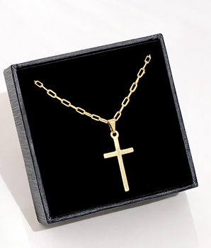 CORDÃO CARTIER PINGENTE MINIMALISTA BANHADO A OURO 18 K