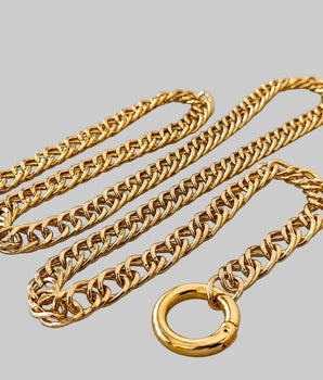 Cinto Corrente July Banhando a Ouro 18 K
