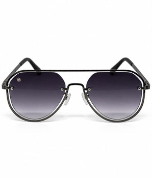 Óculos de sol aviador Styling degradê
