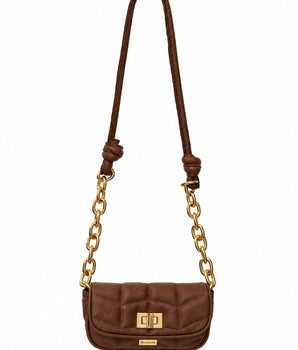 Mini Bag corrente couro